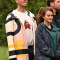 The Traitors New Blood 2026 Pink Colorblock Raincoat
