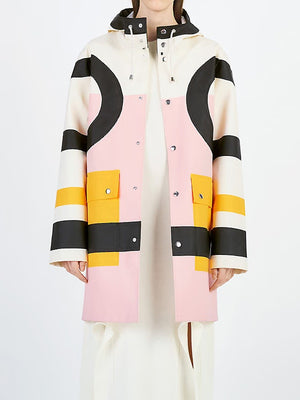 The Traitors New Blood 2026 Pink Colorblock Raincoat