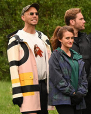 The Traitors New Blood S01 Pink Colorblock Raincoat