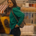 The Twisted Tale of Amanda Knox Grace Van Patten Green Hoodie
