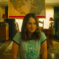 The Twisted Tale of Amanda Knox Grace Van Patten Green Shirt