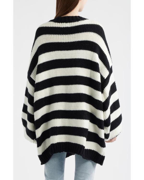 The View 2026 Whoopi Goldberg Stripe Chunky Knit Sweater - view 3