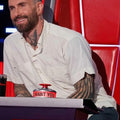 The Voice S30 Adam Levine White Shirt