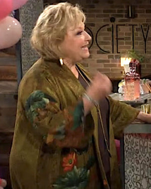 The Young And The Restless 2026 Beth Maitland Silk Kimono