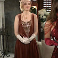 The Young And The Restless Ashley Campbell Brown Velvet Dress
