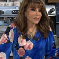 The Young And The Restless Kate Linder Blue Floral Blouse