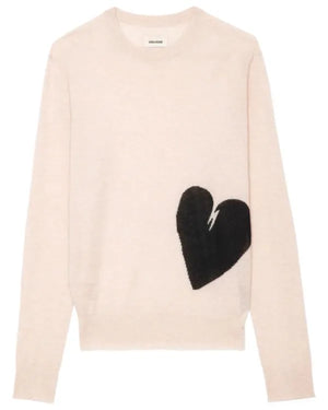 The Today Show 2025 Dr. Natalie Azar Black Heart Sweater