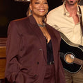 The Voice S30 Queen Latifah Oversized Burgundy Blazer