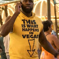 This Is What Happens In Vegas Obliterated Yellow Hoodie