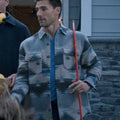 Three Wisest Men Andrew Walker Geometric Pattern Shirt Jacket