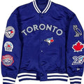 Toronto Blue Jays OVO x New Era Royal Full-Snap Twill Jacket