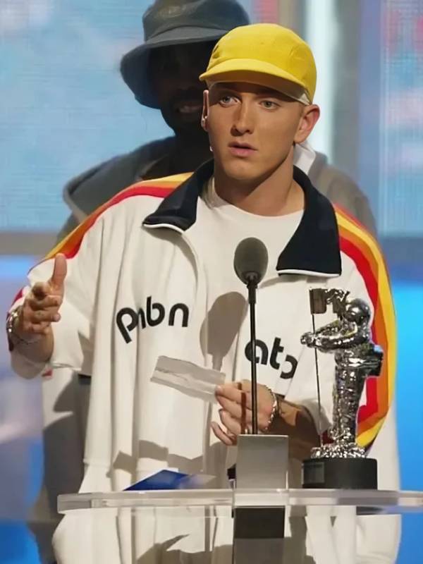 Eminem PnB Nation White Jacket