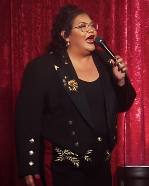 Vanessa Gonzalez Mamona Black Suit - view 2