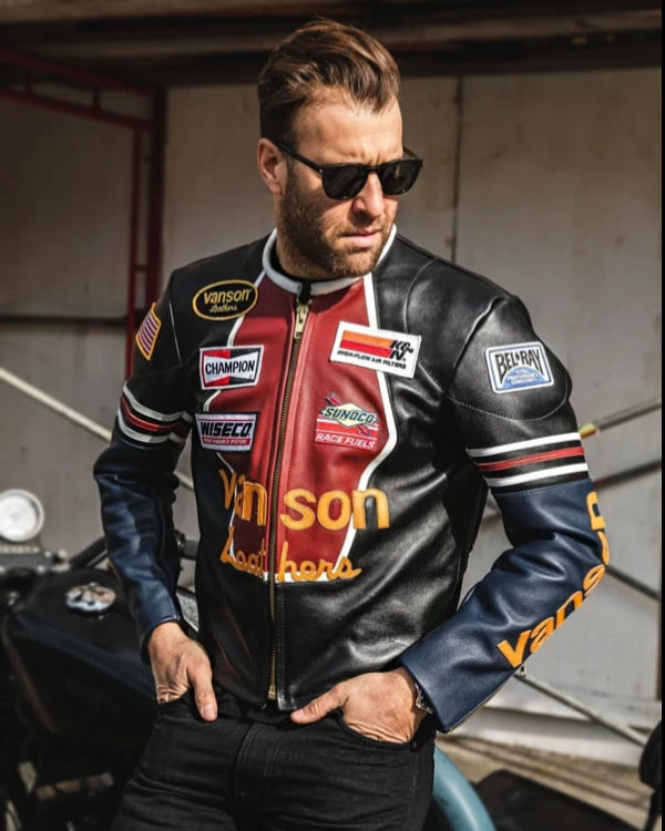 Vanson Star Jacket - view 4