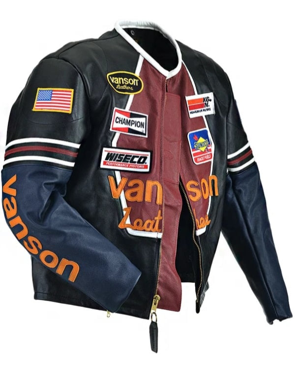 Vanson Star Jacket - view 6