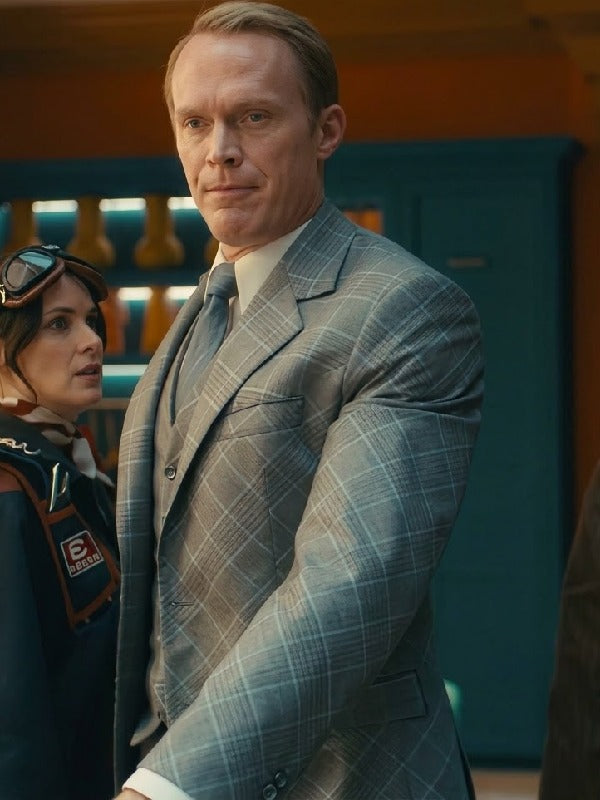 Visionquest 2026 Paul Bettany Check Suit