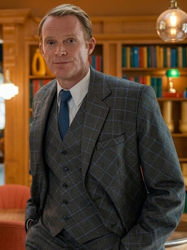 Visionquest 2026 Paul Bettany Check Suit - view 3