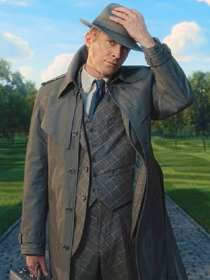 Visionquest 2026 Paul Bettany Trench Coat - view 3