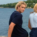 We Were Liars Joseph Zada Blue Polo Shirt
