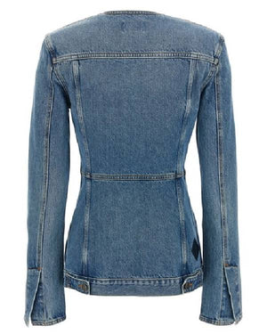 The Voice S28 Kelsea Ballerini Denim Collarless Jacket