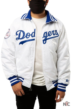 All Star Game LA Dodgers Inspired 1980 Satin Varsity Jacket