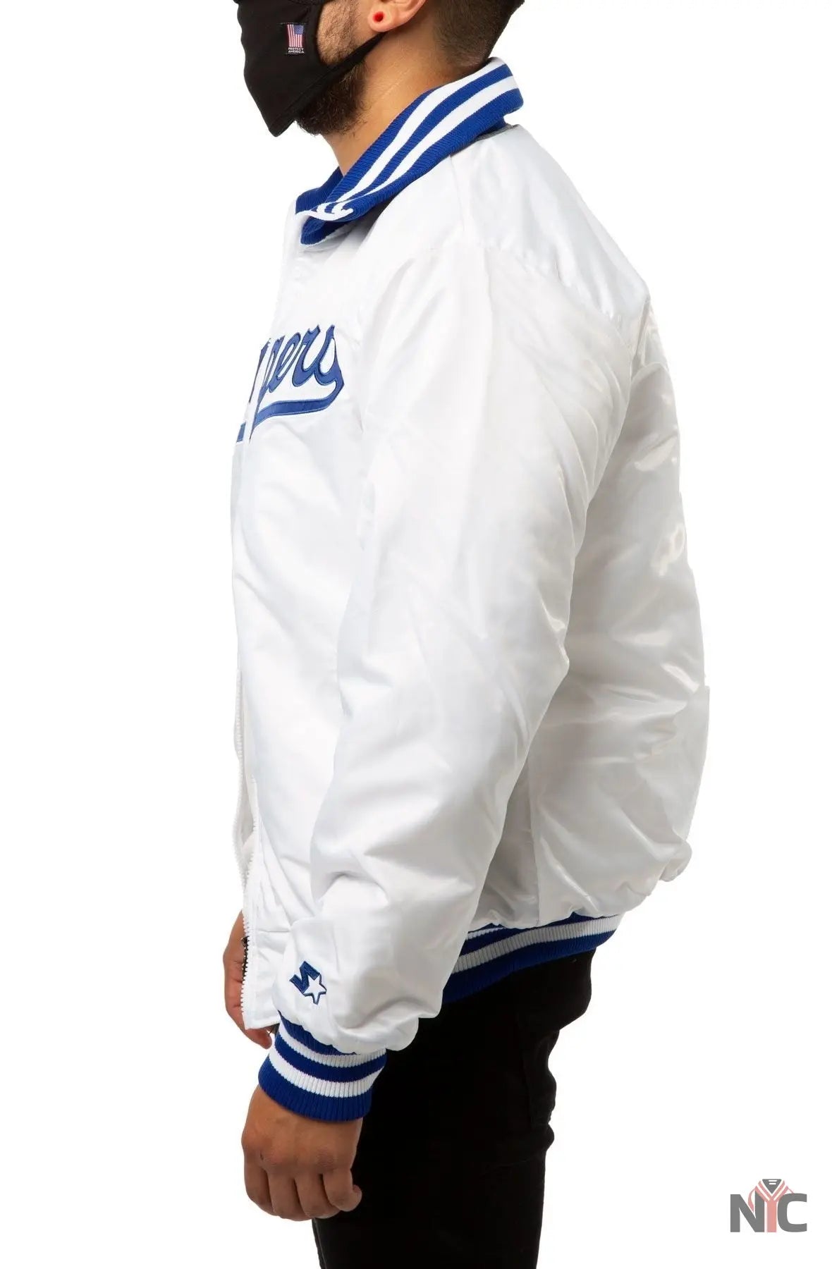 All Star Game LA Dodgers Inspired 1980 Satin Varsity Jacket