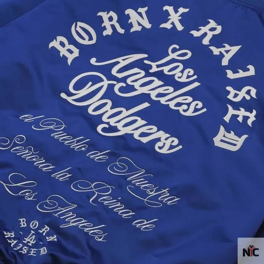Born X Raised Dodgers Inspired Jacket