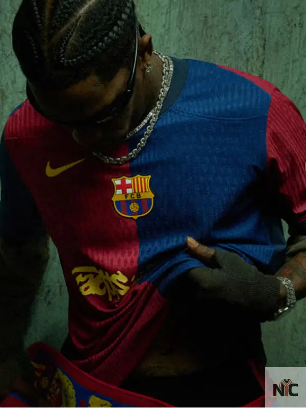 Cactus Jack Barcelona Inspired Jersey