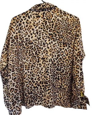 DMV Gigi Zumbado Leopard Top