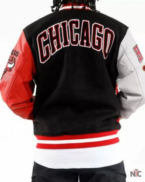 Chicago Bulls 6x Finals NBA Champions Inspired Varsity Jacket