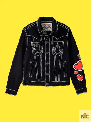 Chief Keef True Religion Inspired Denim Jacket
