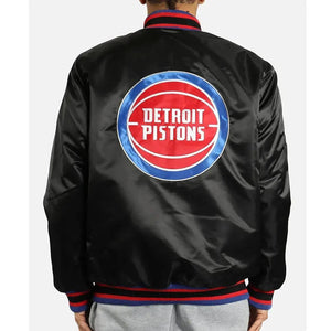 Detroit Pistons Inspired Finals Satin Jacket