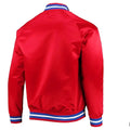 Detroit Pistons Inspired Red Lightweight Satin Jacket