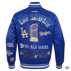 Dodgers Inspired 2024 World Series Champions Full-Snap Jacket