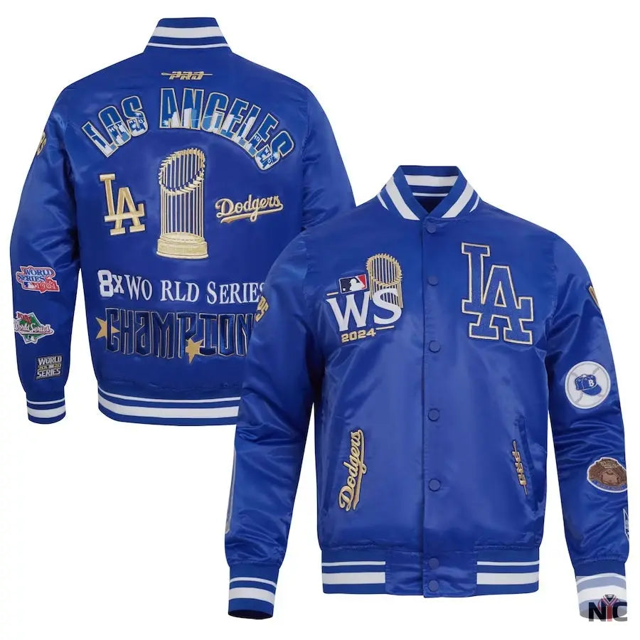 Dodgers Inspired 2024 World Series Champions Full-Snap Jacket