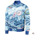 Dodgers Inspired Pro Standard Royal Allover Varsity Jacket