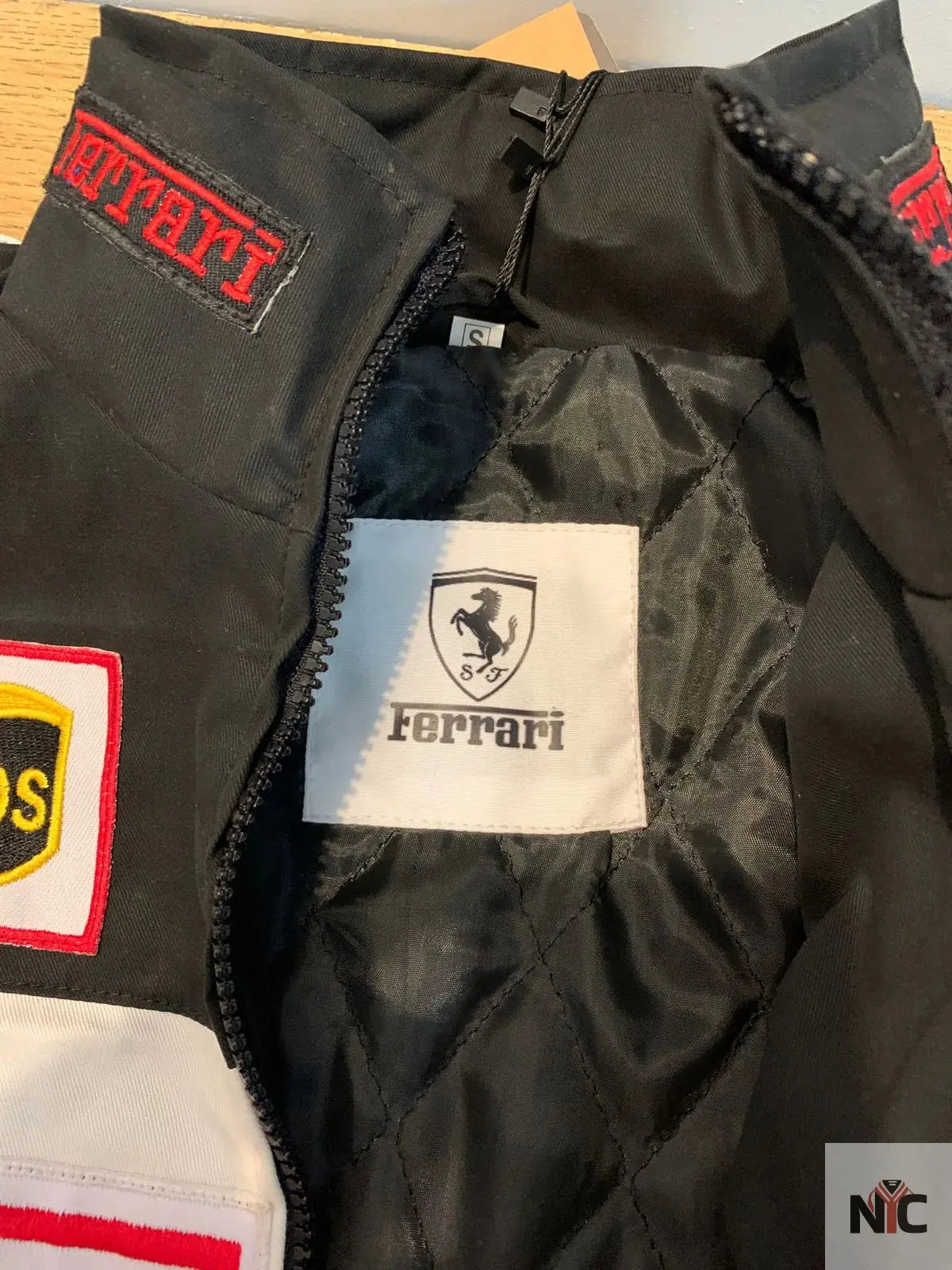 Ferrari F1 90s Vintage Racing Bomber Jacket