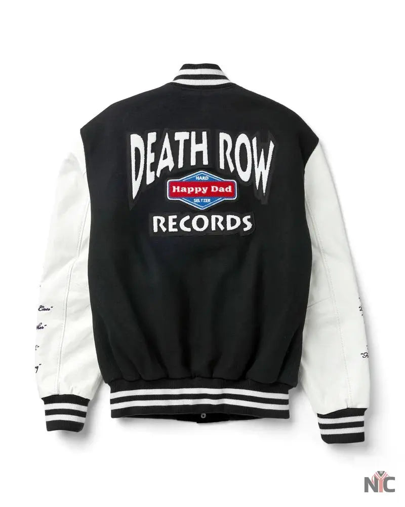 Happy Dad x Death Row Varsity Jacket