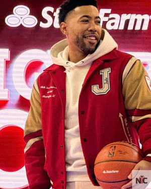 Jake From State Farm Insurance Varsity Jacket