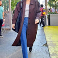 Kendall Jenner Brown Trench Coat