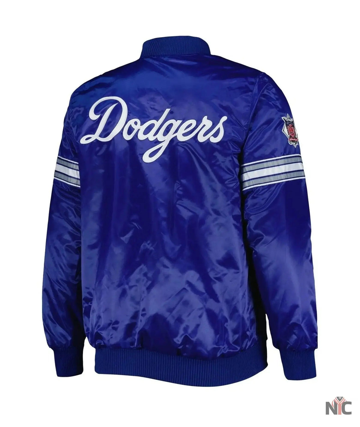 LA Dodgers Inspired Pick & Roll Royal Blue Varsity Jacket