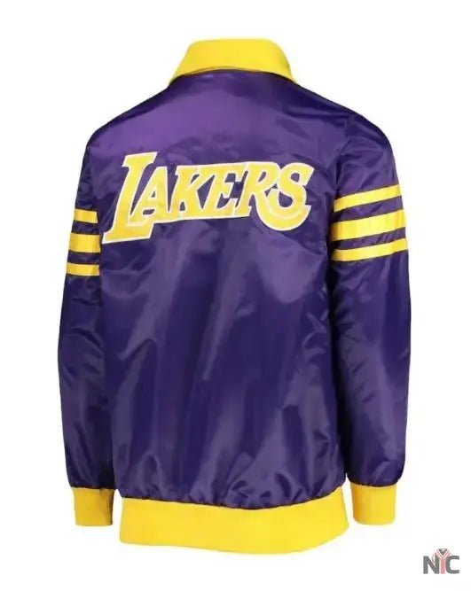 Lakers Starter Inspired Purple The Captain II Jacket