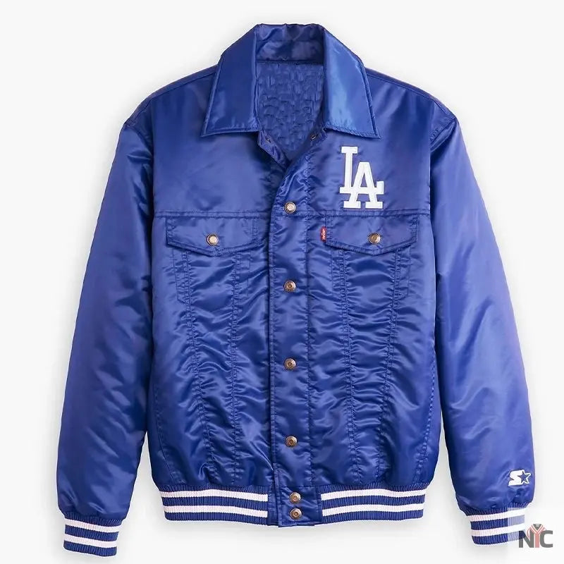 Levis x Starter Los Angeles Dodgers Inspired Jacket