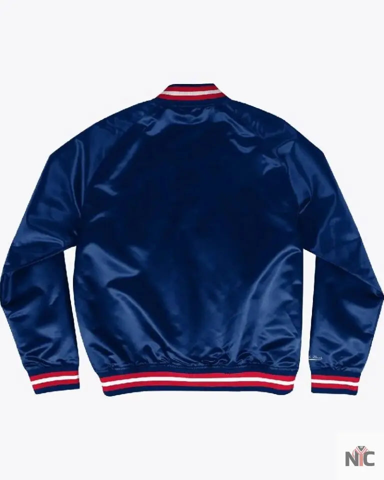 Lightweight Satin Jacket Boston Red Sox Inspired