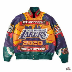 Los Angeles Lakers Inspired City Of Angels Championship Jacket