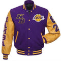Los Angeles Lakers Inspired Kobe Bryant Mamba Letterman Jacket