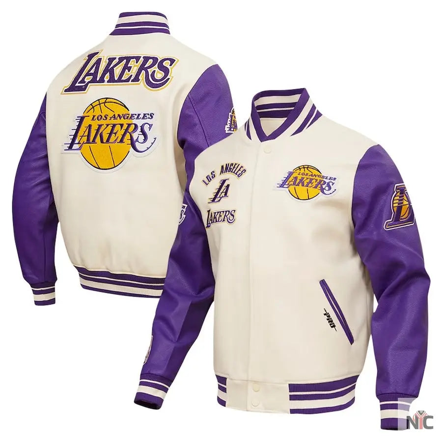 Los Angeles Lakers Inspired Retro Classic Jacket