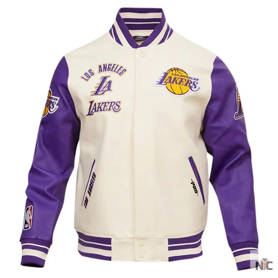 Los Angeles Lakers Inspired Retro Classic Jacket
