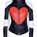 Love Heart Kylie Minogue Leather Jacket