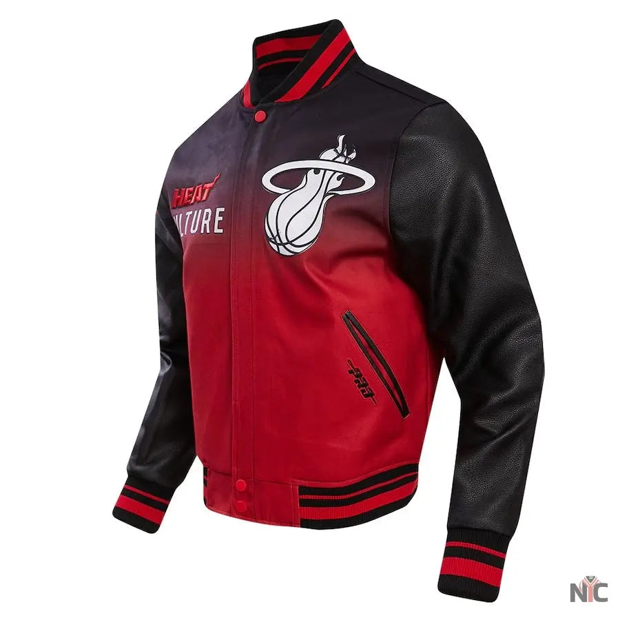 Miami Heat Inspired 2024 City Edition Varsity Jacket